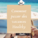 Passer des vacances healthy