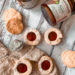 Biscuits sablés noisette et confiture