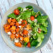 Salade de quinoa et patates douces roties