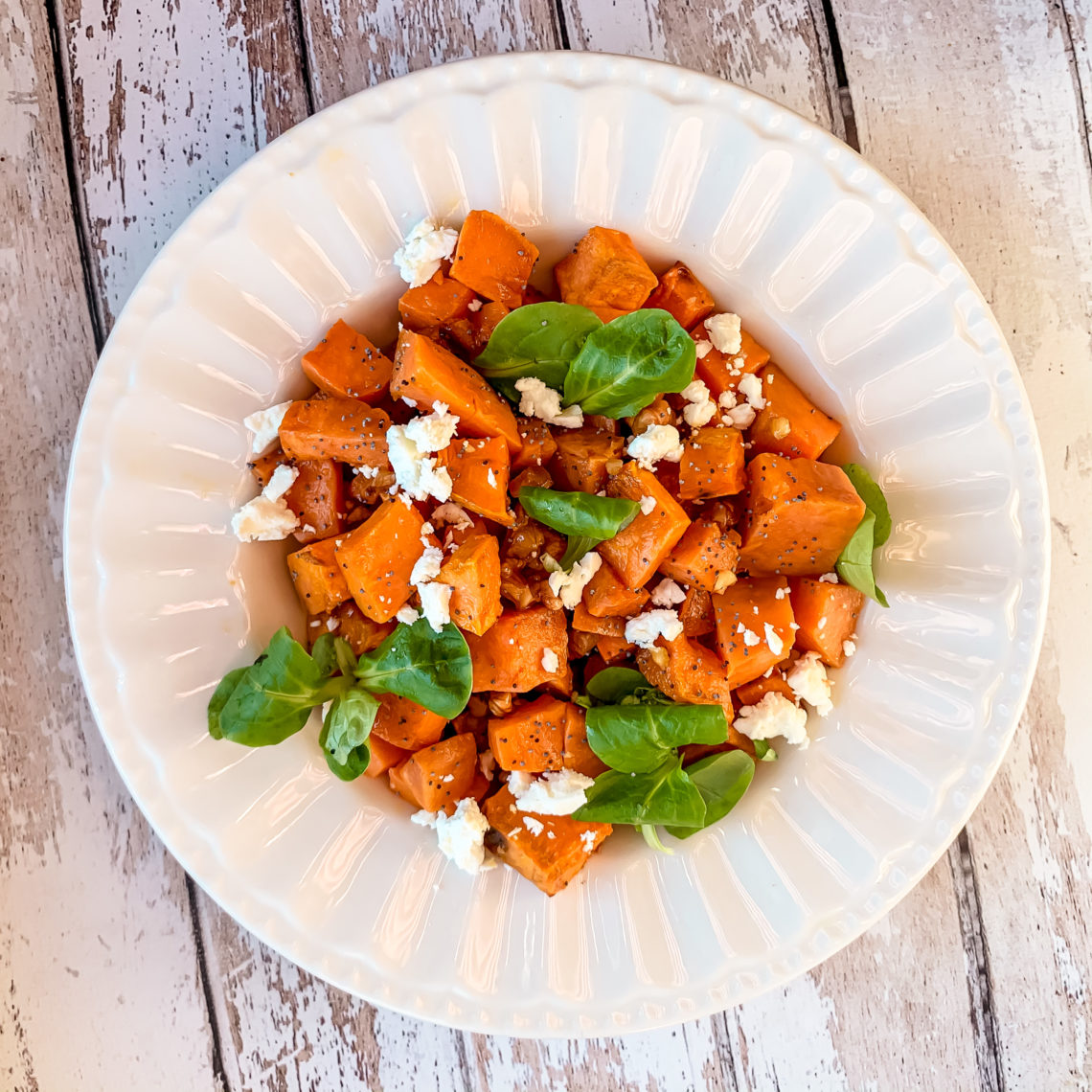 Salade de patate douce