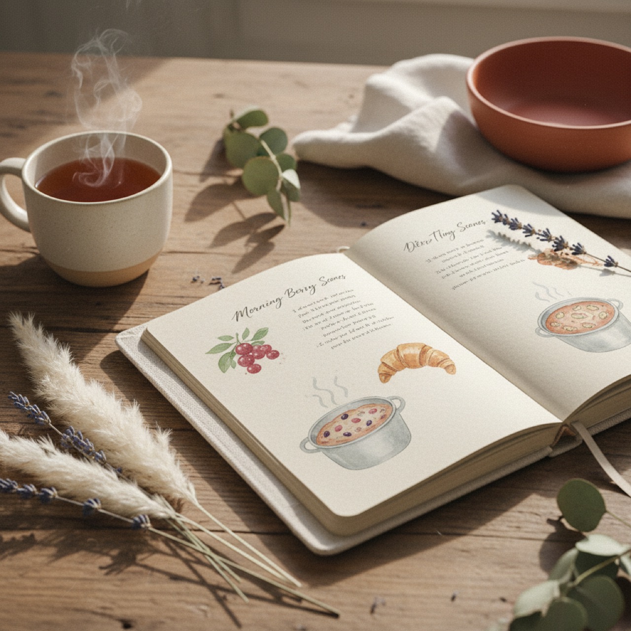 Carnet de recette Tout plaquer et partir prendre le goûter
