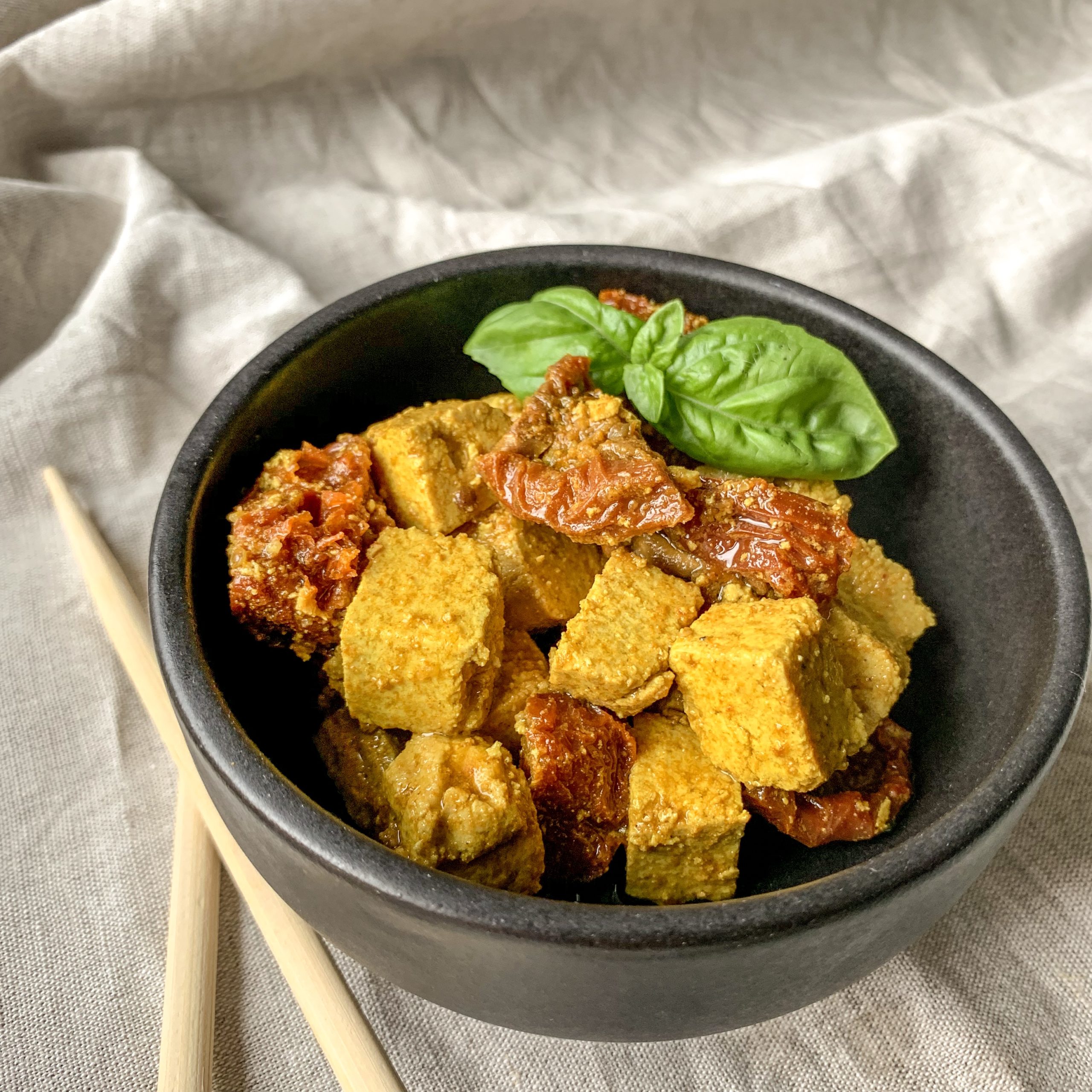 Tofu mariné