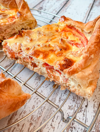 Quiche thon tomate fromage